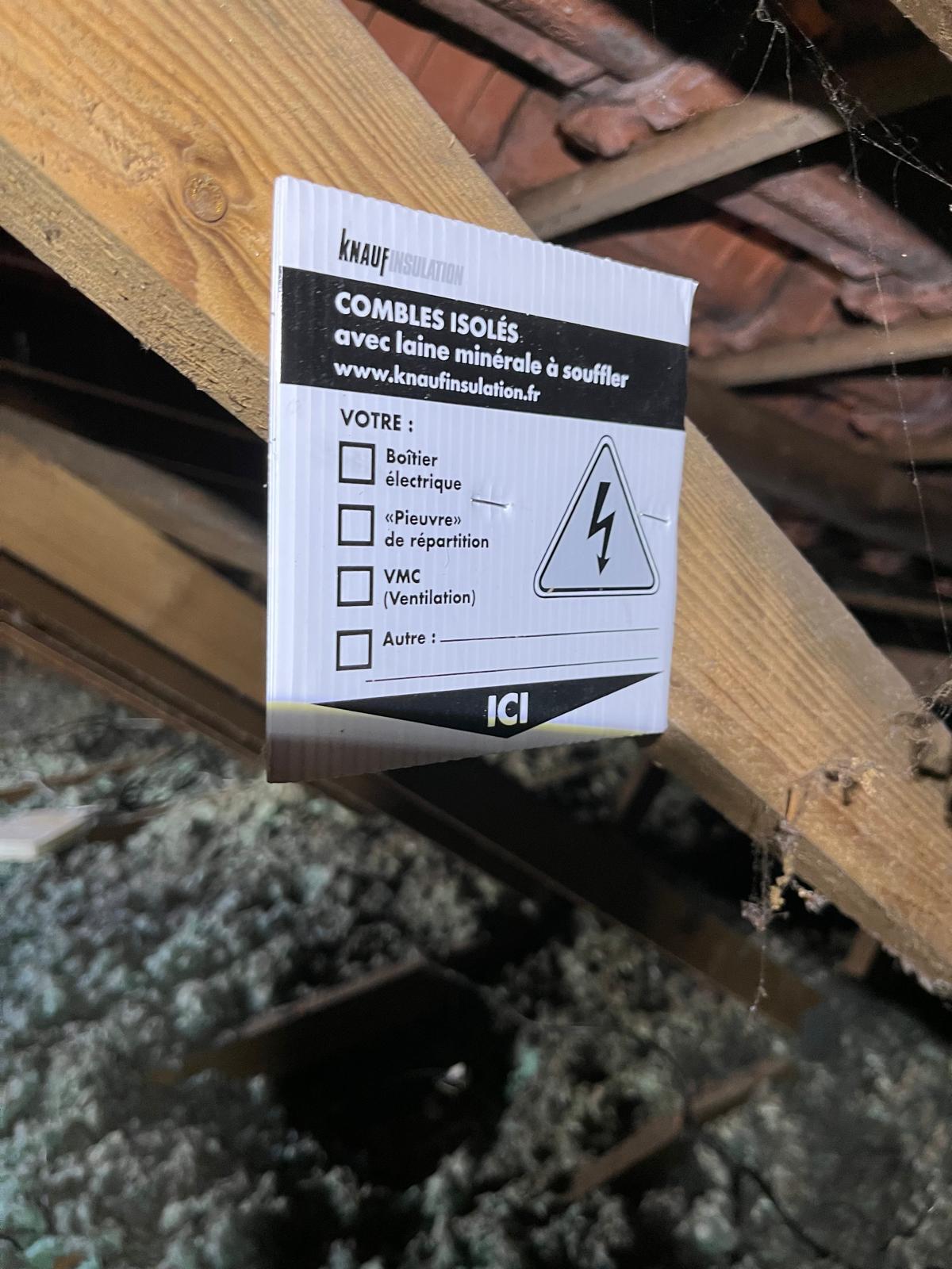 Isolation des combles